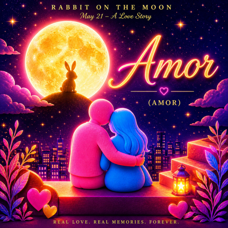 RABBIT ON THE MOON – Amor